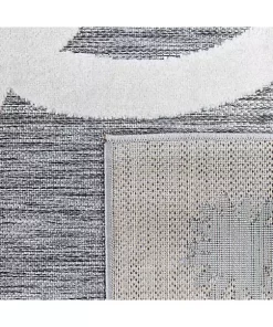 Paco Home Kids Rug Llama Motif with Contour Cut in Mottled Grey - 5'3" x 7'3" -Paco Home Elegant Store Belk 100