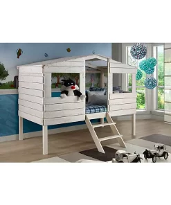 Donco Kids Twin Tree House Loft