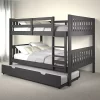 Donco Kids Full/Full Mission Bunk Bed With Trundle Bed -Paco Home Elegant Store Belk 1016