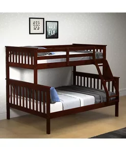 Donco Kids Twin/Full Mission Bunkbed