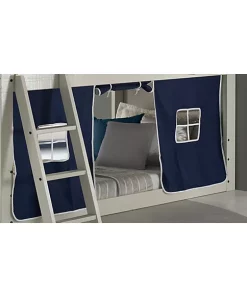 Donco Kids Star Gaze Bunk W/Blue Tent Kit 8 Donco Kids Star Gaze Bunk W/Blue Tent Kit -Paco Home Elegant Store Belk 1047