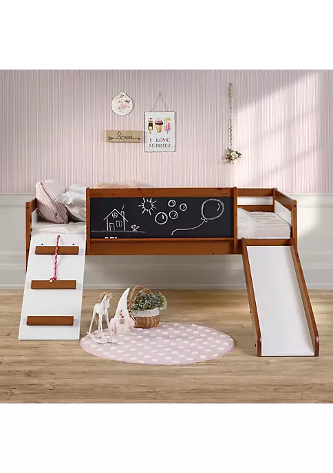 Donco Kids Twin Art Play Junior Low Loft 4 Donco Kids Twin Art Play Junior Low Loft - Image 2