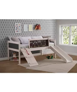 Donco Kids Twin Art Play Junior Low Loft 15 Donco Kids Twin Art Play Junior Low Loft -Paco Home Elegant Store Belk 1059