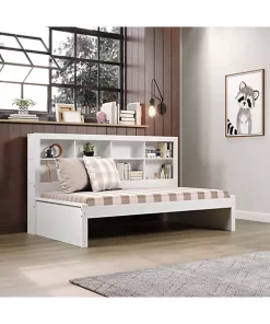 Donco Kids Twin Bookcase Daybed -Paco Home Elegant Store Belk 1082