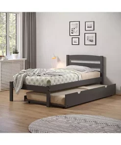 Donco Kids Twin Econo Bed With Trundle Bed 9 Donco Kids Twin Econo Bed With Trundle Bed -Paco Home Elegant Store Belk 1086
