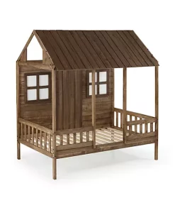 Donco Kids Twin Front Porch Low Loft -Paco Home Elegant Store Belk 1107