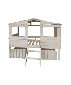 Donco Kids Twin Tree House Loft W/Drawers 9 Donco Kids Twin Tree House Loft W/Drawers -Paco Home Elegant Store Belk 1131