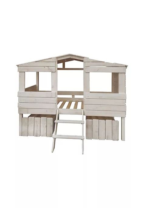 Donco Kids Twin Tree House Loft W/Drawers 5 Donco Kids Twin Tree House Loft W/Drawers - Image 3