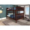 Donco Kids Mission Bunkbed Full/Full -Paco Home Elegant Store Belk 1143