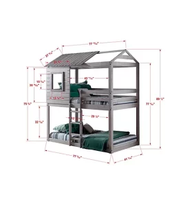 Donco Kids Deer Blind W/Pink Tent Kit -Paco Home Elegant Store Belk 1159