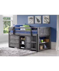Donco Kids Louver Low Loft -Paco Home Elegant Store Belk 1173