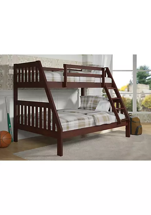 Donco Kids Twin/Full Mission Bunkbed 3 Donco Kids Twin/Full Mission Bunkbed