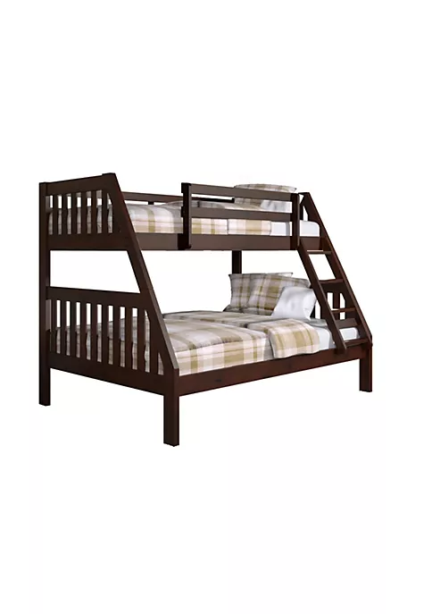 Donco Kids Twin/Full Mission Bunkbed 4 Donco Kids Twin/Full Mission Bunkbed - Image 2