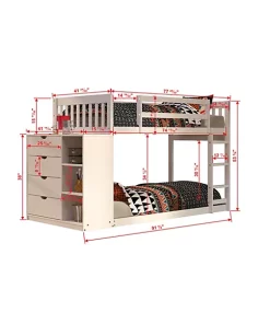 Donco Kids Mission Chest Bunk 8 Donco Kids Mission Chest Bunk -Paco Home Elegant Store Belk 1214