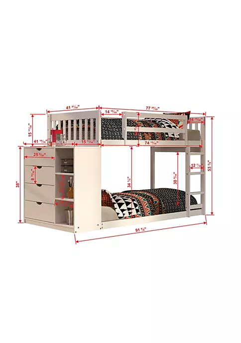 Donco Kids Mission Chest Bunk 5 Donco Kids Mission Chest Bunk - Image 3
