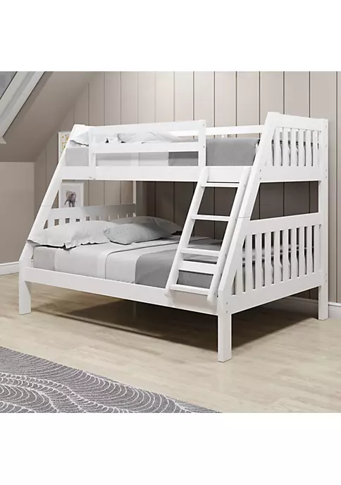Donco Kids Twin/Full Mission Bunk Bed 3 Donco Kids Twin/Full Mission Bunk Bed