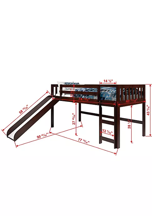 Donco Kids Mission Low Loft 5 Donco Kids Mission Low Loft - Image 3