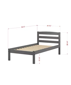 Donco Kids Twin Econo Bed Honey -Paco Home Elegant Store Belk 1281