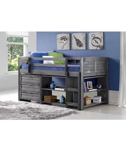 Donco Kids Louver Low Loft