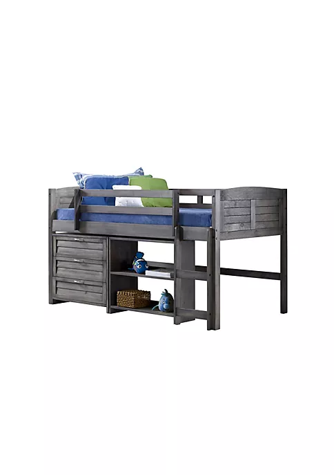 Donco Kids Louver Low Loft 4 Donco Kids Louver Low Loft - Image 2