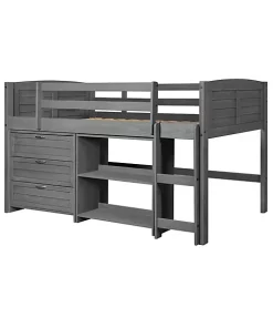 Donco Kids Louver Low Loft 9 Donco Kids Louver Low Loft -Paco Home Elegant Store Belk 1298