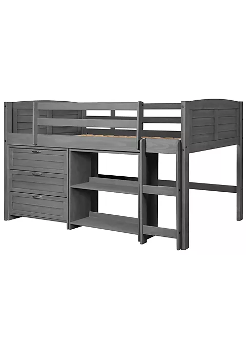 Donco Kids Louver Low Loft 5 Donco Kids Louver Low Loft - Image 3