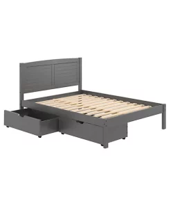 Donco Kids Full Louver Bed With Under Bed Drawers 10 Donco Kids Full Louver Bed With Under Bed Drawers -Paco Home Elegant Store Belk 1303