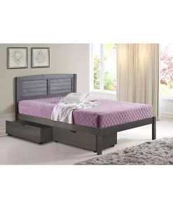 Donco Kids Full Louver Bed With Under Bed Drawers 13 Donco Kids Full Louver Bed With Under Bed Drawers -Paco Home Elegant Store Belk 1306