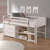 Donco Kids Twin Louver Low Loft Group C