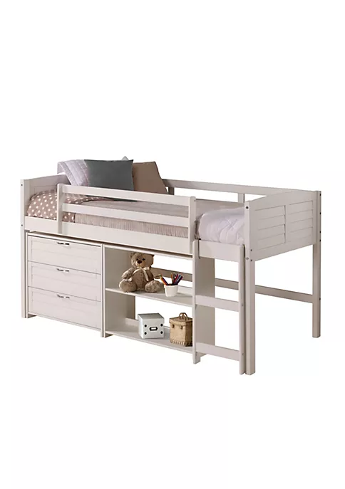 Donco Kids Twin Louver Low Loft Group C 4 Donco Kids Twin Louver Low Loft Group C - Image 2