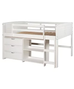 Donco Kids Twin Louver Low Loft Group C 10 Donco Kids Twin Louver Low Loft Group C -Paco Home Elegant Store Belk 1309