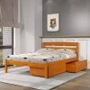Donco Kids Full Econo Bed With Dual Under Bed Drawers -Paco Home Elegant Store Belk 1324