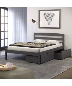 Donco Kids Full Econo Bed With Dual Under Bed Drawers -Paco Home Elegant Store Belk 1329