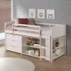 Donco Kids Twin Louver Low Loft Group B -Paco Home Elegant Store Belk 1340