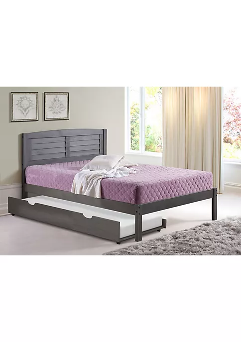 Donco Kids Full Louver Bed With Trundle Bed 3 Donco Kids Full Louver Bed With Trundle Bed