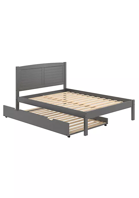 Donco Kids Full Louver Bed With Trundle Bed 5 Donco Kids Full Louver Bed With Trundle Bed - Image 3