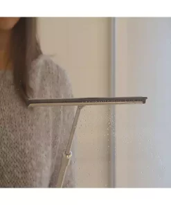 Grand Fusion Housewares Grand Fusion Stainless Steel Shower Squeegee with Telescoping Handle Extends to 23 Inches -Paco Home Elegant Store Belk 1413