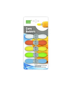 Grand Fusion Housewares Grand Fusion Corn on the Cob Holders with Stainless Steel Prongs 5 Pairs -Paco Home Elegant Store Belk 1470