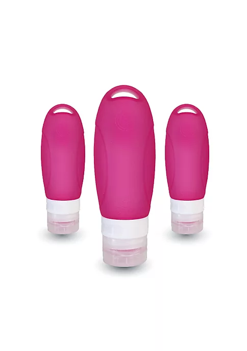 Grand Fusion Housewares Grand Fusion Silicone Travel Bottle 3 pk with Suction Cup and Leakproof Cap, Blue 8 Grand Fusion Housewares Grand Fusion Silicone Travel Bottle 3 pk with Suction Cup and Leakproof Cap, Blue - Image 6