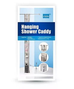 Grand Fusion Housewares Grand Fusion Bathroom Organizer Hanging Shower Caddy with 7 Pockets