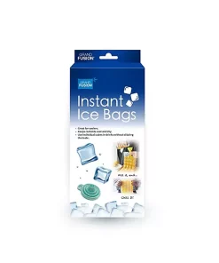 Grand Fusion Housewares Grand Fusion Ice Cubes Cooler Packs Keep Drinks Food Cold With Funnel 30 Packs (720 Cubes)