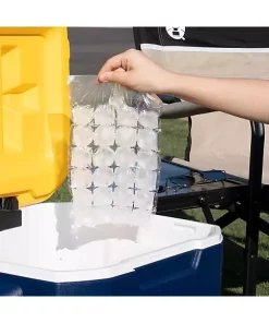 Grand Fusion Housewares Grand Fusion Ice Cubes Cooler Packs Keep Drinks Food Cold With Funnel 30 Packs (720 Cubes) -Paco Home Elegant Store Belk 1534