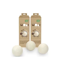 Grand Fusion Housewares Grand Fusion 100% Natural Wool Dryer Balls XL Laundry Cleaning Ball Fabric Softener 6 Balls -Paco Home Elegant Store Belk 1540