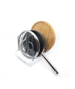 Grand Fusion Housewares Grand Fusion 2pk Cookware Organizer Rack to Hold Pots, Pans, Lids -Paco Home Elegant Store Belk 1557