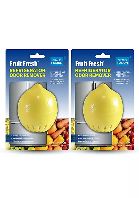Grand Fusion Housewares Grand Fusion Fruit Fresh® Refrigerator Air Freshener and Produce Life Extender 2 Pack Set 3 Grand Fusion Housewares Grand Fusion Fruit Fresh® Refrigerator Air Freshener and Produce Life Extender 2 Pack Set
