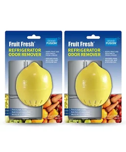 Grand Fusion Housewares Grand Fusion Fruit Fresh® Refrigerator Air Freshener and Produce Life Extender 2 Pack Set 13 Grand Fusion Housewares Grand Fusion Fruit Fresh® Refrigerator Air Freshener and Produce Life Extender 2 Pack Set -Paco Home Elegant Store Belk 1571