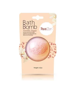 Grand Fusion Housewares Grand Fusion Bath Bomb 12 Pack Jumbo Size, 4.2 oz per Bomb,Lavender -Paco Home Elegant Store Belk 1593