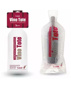 Grand Fusion Housewares Grand Fusion Reusable Wine Travel Bag Bottle Protector - 2 Pack Vine Tote -Paco Home Elegant Store Belk 1595