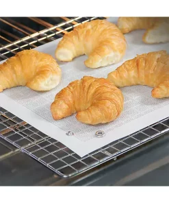 Grand Fusion Housewares Grand Fusion Leakproof Non-Stick Silicone Clear Baking Mat with Corners Snap Button 12 Grand Fusion Housewares Grand Fusion Leakproof Non-Stick Silicone Clear Baking Mat with Corners Snap Button -Paco Home Elegant Store Belk 1635