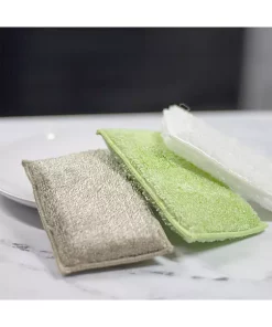 Grand Fusion Housewares Grand Fusion 100% natural fiber Bamboo Sponge 6 Pack Set